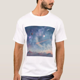 銀河系、宇宙、星、宇宙 Tシャツ