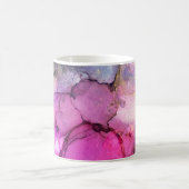 銀河系-抽象的なインク芸術 コーヒーマグカップ (中央)