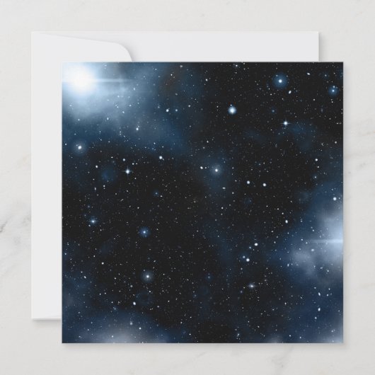 銀河系 招待状 (正面)