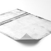 「銀河系」白黒抽象芸術アートポスター ポスター (角)