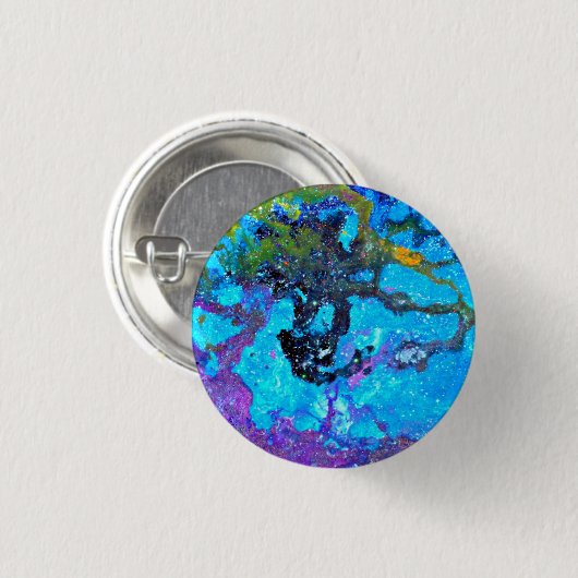 銀河系 缶バッジ (正面&裏面)