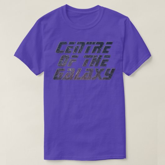 銀河系 Tシャツ (デザイン正面)
