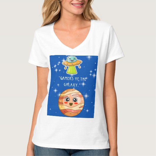 銀河系 Tシャツ (正面)