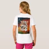 銀河系 Tシャツ (裏面フル)