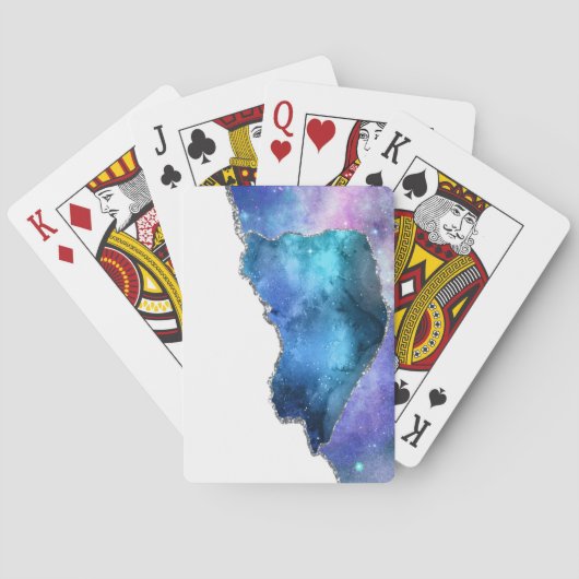銀河系Agateシリーズデザイン4 トランプ (裏面)