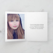 銀河系Agate写真 サンキューカード (内部)