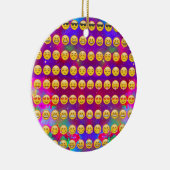 銀河系Emojis セラミックオーナメント (右)