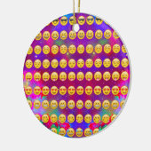 銀河系Emojis セラミックオーナメント (左)