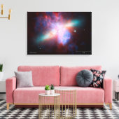 銀河系M82 キャンバスプリント (インサイチュ (リビング))