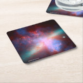 銀河系M82 スクエアペーパーコースター (アングル)