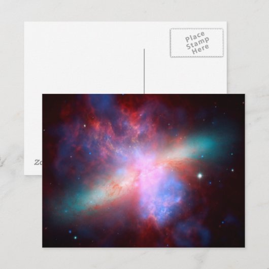 銀河系M82 ポストカード (正面/裏面)