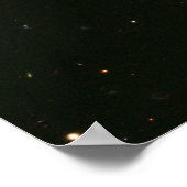 銀河系NGC 1427Aがフォルナックス銀河系に急降下 ポスター (角)