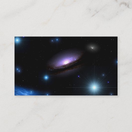 銀河系NGC 4526 - 名刺 (正面)