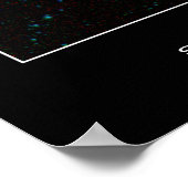 銀河系NGC 7793 – スピッツァー宇宙望遠鏡 – インフラ ポスター (角)