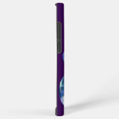 銀河系S22ウルトラパープル電話ケース SAMSUNG GALAXYケース (右側面)