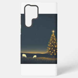 銀河系S22 Ultra PhoneCaseクリスマスウィンターナイト2 Samsung Galaxy S22 Ultraケース