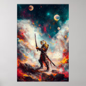 銀河虎サムライ – Cosmic Blade Master ポスター (正面)