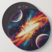 銀河衝突重力ロゴティー 缶バッジ (正面&裏面)