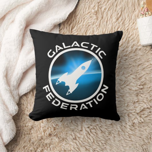 銀河連合のロゴ クッション (ブランケット)