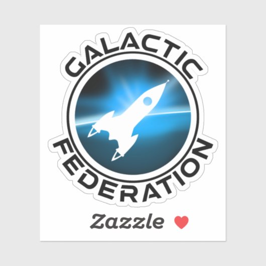 銀河連合のロゴ シール (シート)