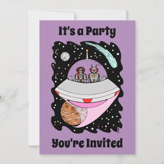 銀河道2018 招待状 (正面)