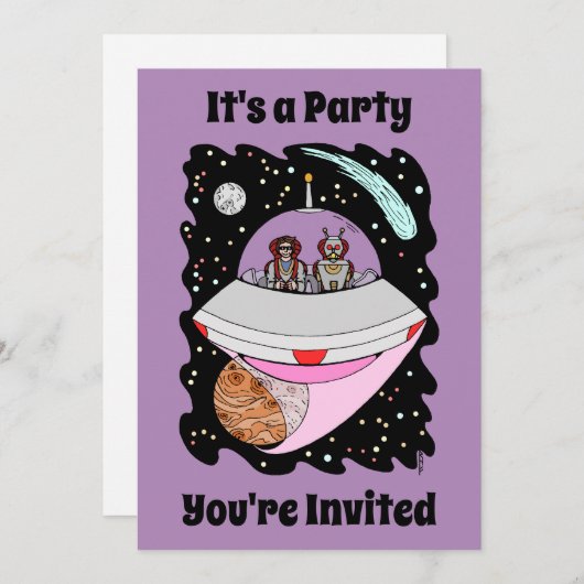 銀河道2018 招待状 (正面/裏面)