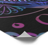 銀河開花曼荼羅 ポスター (角)