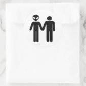 銀河間の一致 ラウンドシール (バッグ)