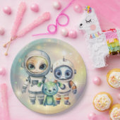 銀河間ペーパープレート アテンション ペーパープレート (パーティー)