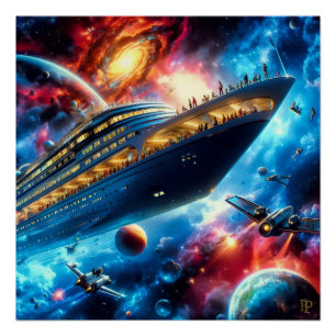 銀河間宇宙クルーズ ポスター