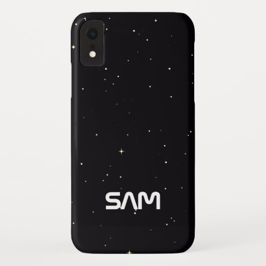 銀河間惑星間モノグラム Case-Mate iPhoneケース (裏面)