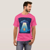 銀河間CuのためにUfoによって拉致されたテディベア Tシャツ (正面フル)