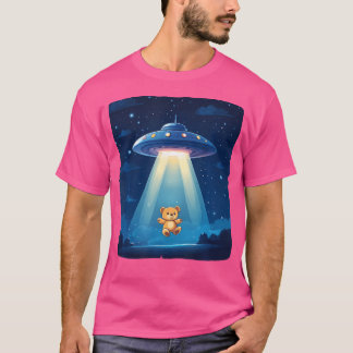 銀河間CuのためにUfoによって拉致されたテディベア Tシャツ