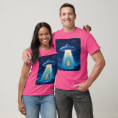 銀河間CuのためにUfoによって拉致されたテディベア Tシャツ (ユニセックス)
