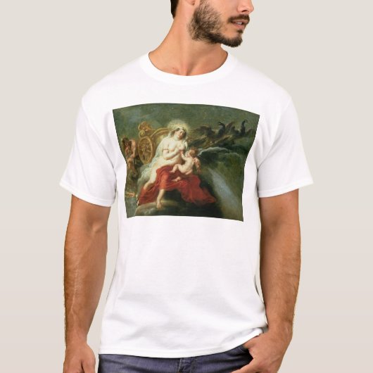 銀河1668年の誕生 Tシャツ (正面)