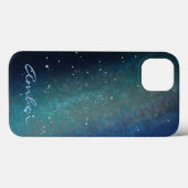 銀河 スペース ネビュラ 夜空 オリジナルデザイン Case-Mate iPhoneケース (裏面 (横))