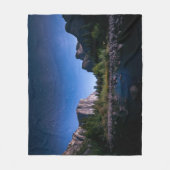 銀河|ヨセミテ国立公園 フリースブランケット (正面)