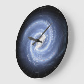 "銀河" ラージ壁時計 (傾斜)