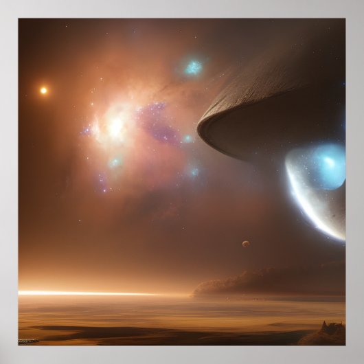 銀河,宇宙,星,宇宙空間 ポスター (正面)