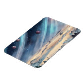 銀河,宇宙,星,宇宙空間 マグネット (左側)