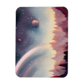 銀河,宇宙,星,宇宙空間 マグネット (縦)