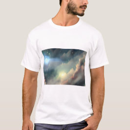 銀河,宇宙,星,宇宙空間 Tシャツ