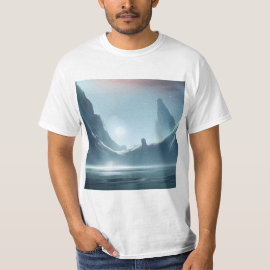 銀河,宇宙,星,宇宙空間 Tシャツ (正面)