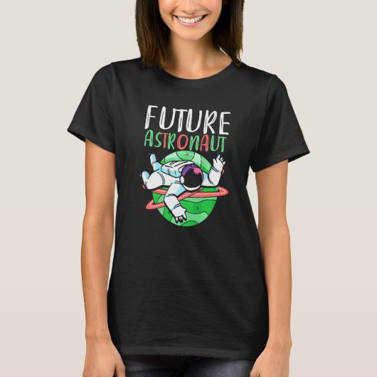 銀河 惑星 宇宙 科学 宇宙の未来 Tシャツ (正面)