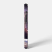 銀河 星 無限 宇宙 ダーク iPhoneケース (左側面)