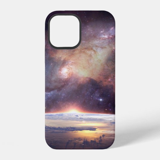 銀河 星 無限 宇宙 ダーク iPhoneケース (裏面)
