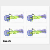 銀河 長方形シール (シート)