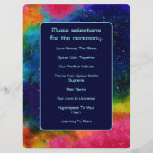 銀河Sci-Fiの結婚音楽プログラム プログラム (正面)