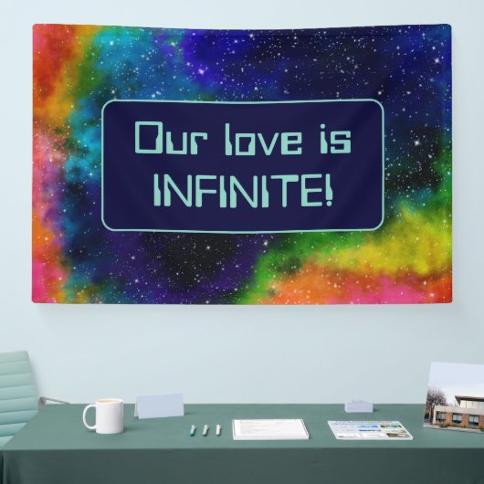 銀河Sci-Fi結婚の 横断幕 (トレードショー)