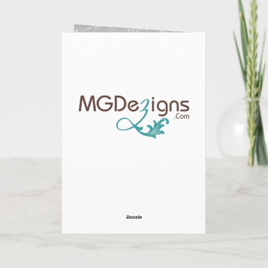 銀海軍の雪の結晶の冬の結婚式ありがとう サンキューカード (裏面)